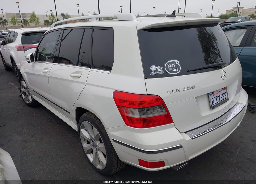 2011 MERCEDES-BENZ GLK 350 VIN: WDCGG5GB0BF575059