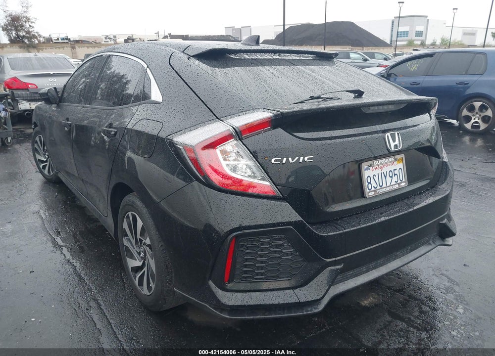 2017 HONDA CIVIC VIN: SHHFK7H25HU425518