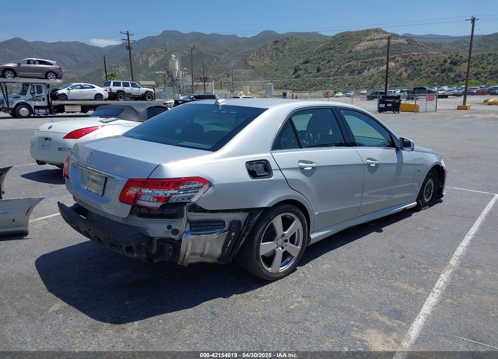 2012 MERCEDES-BENZ E-CLASS VIN: WDDHF5KB8CA651796
