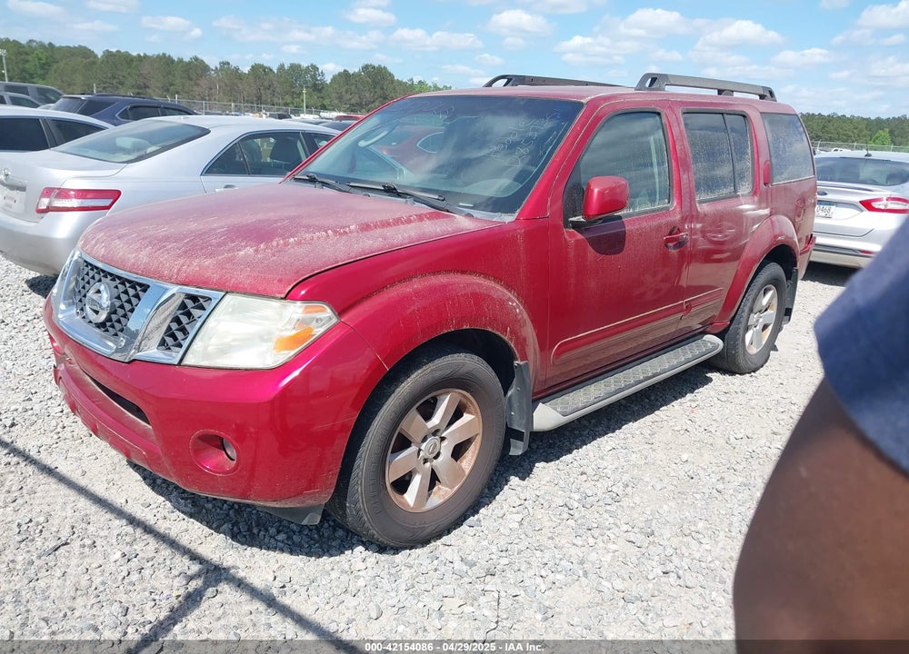 2010 NISSAN PATHFINDER VIN: 5N1AR1NN4AC615795