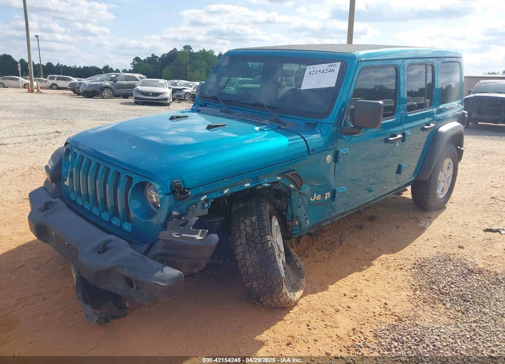 2020 JEEP WRANGLER UNLIMITED SPORT S 4X4 VIN: 1C4HJXDG4LW331133