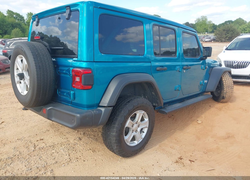 2020 JEEP WRANGLER UNLIMITED SPORT S 4X4 VIN: 1C4HJXDG4LW331133
