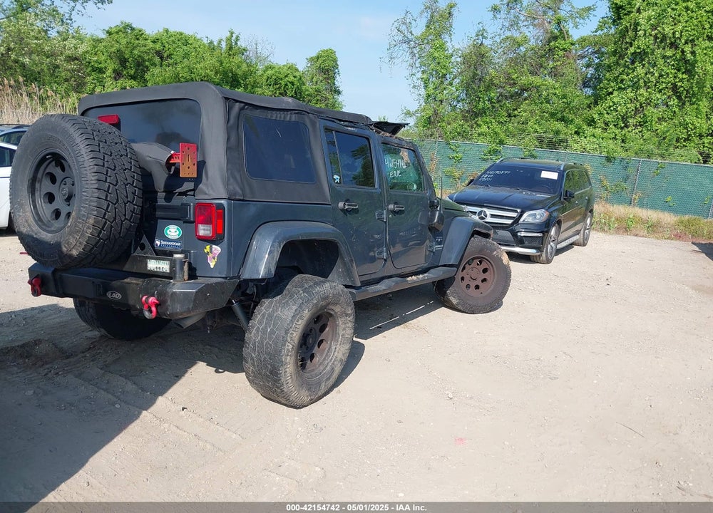 2017 JEEP WRANGLER UNLIMITED VIN: 1C4BJWEG4HL522672