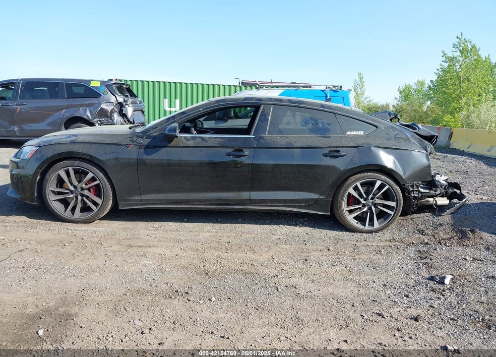 2024 AUDI S5 SPORTBACK PREMIUM PLUS TFSI QUATTRO TIPTRONIC VIN: WAUC4CF58RA071005