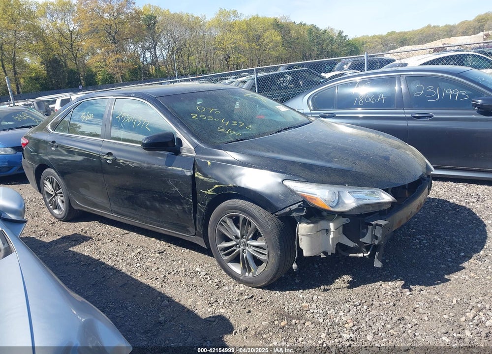 2015 TOYOTA CAMRY SE VIN: 4T1BF1FK0FU034457