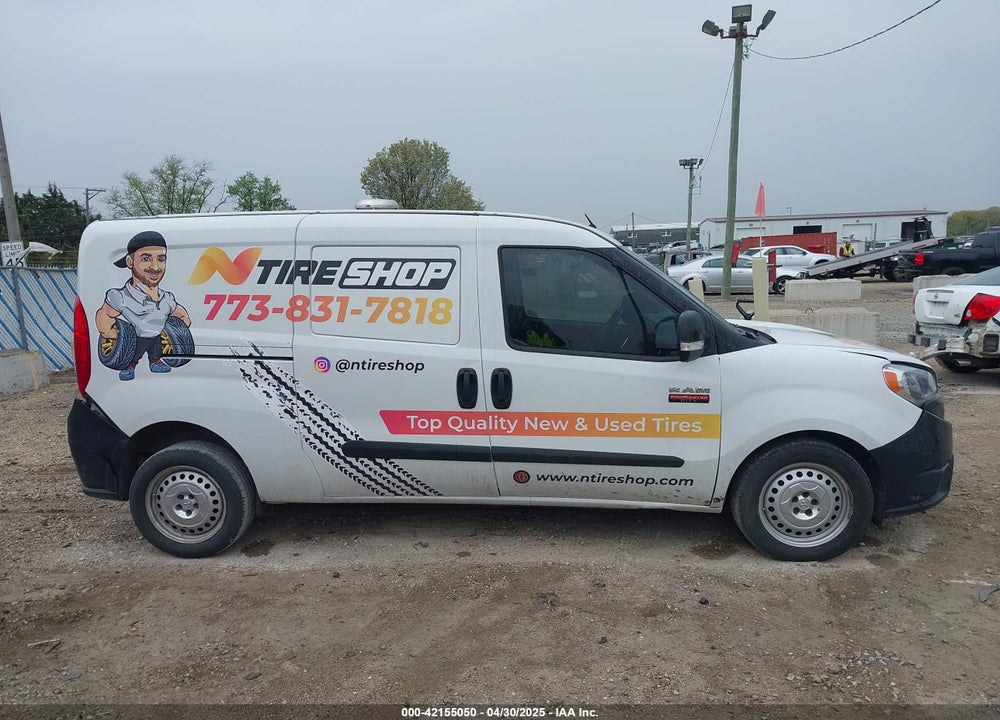 2019 RAM PROMASTER CITY TRADESMAN VIN: ZFBHRFAB8K6N76465