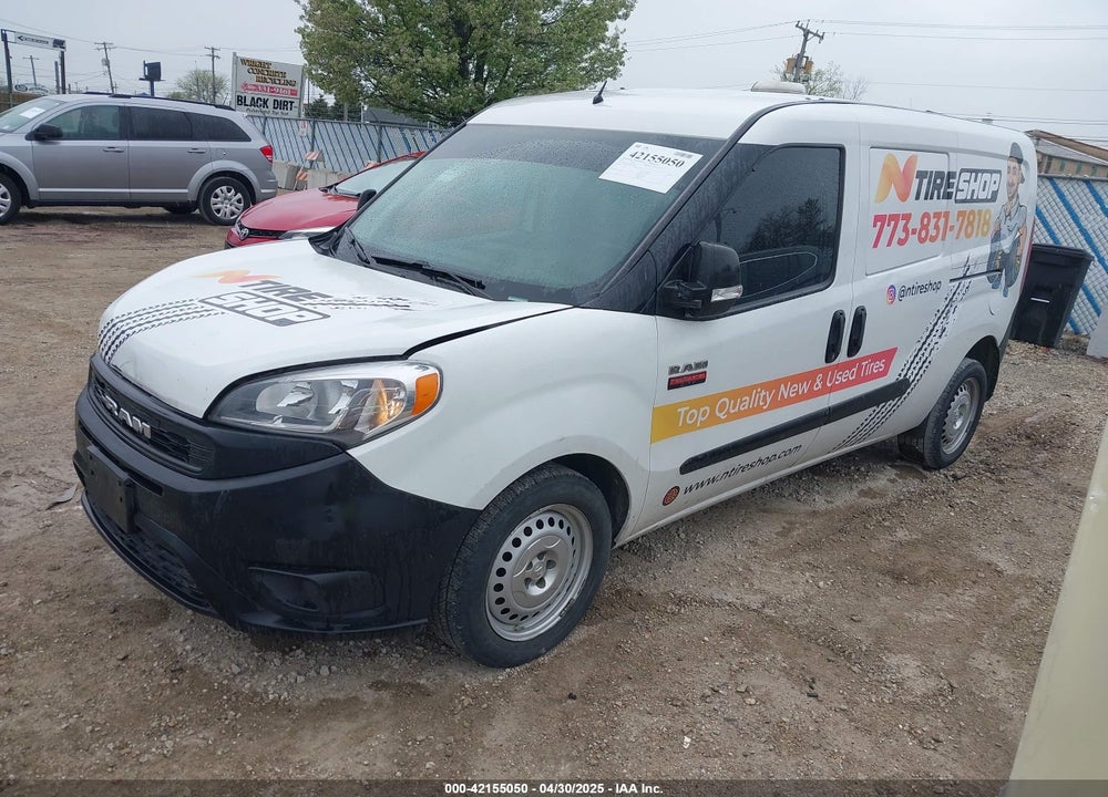 2019 RAM PROMASTER CITY TRADESMAN VIN: ZFBHRFAB8K6N76465