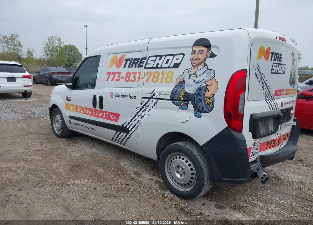 2019 RAM PROMASTER CITY TRADESMAN VIN: ZFBHRFAB8K6N76465