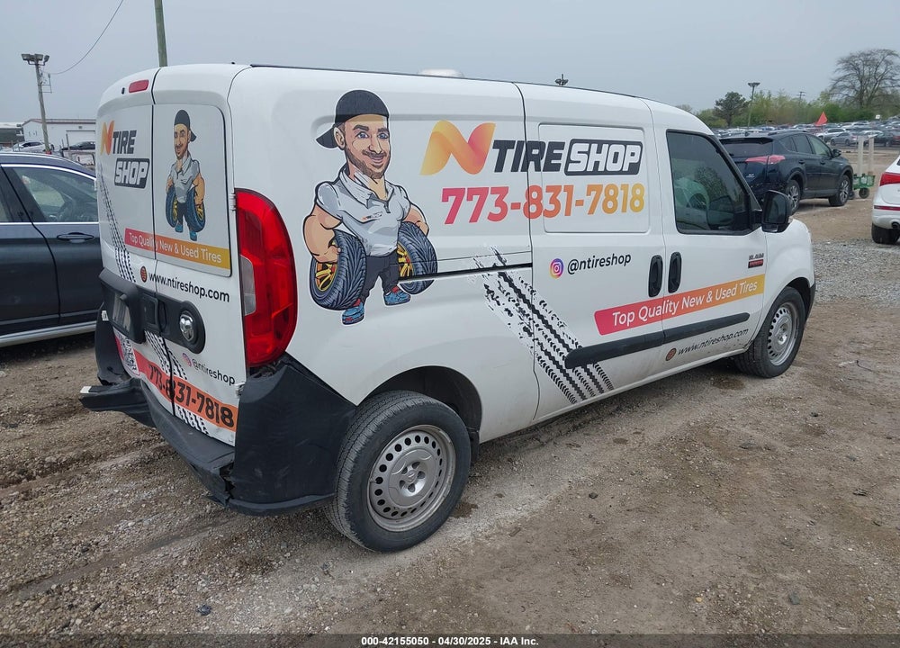 2019 RAM PROMASTER CITY TRADESMAN VIN: ZFBHRFAB8K6N76465