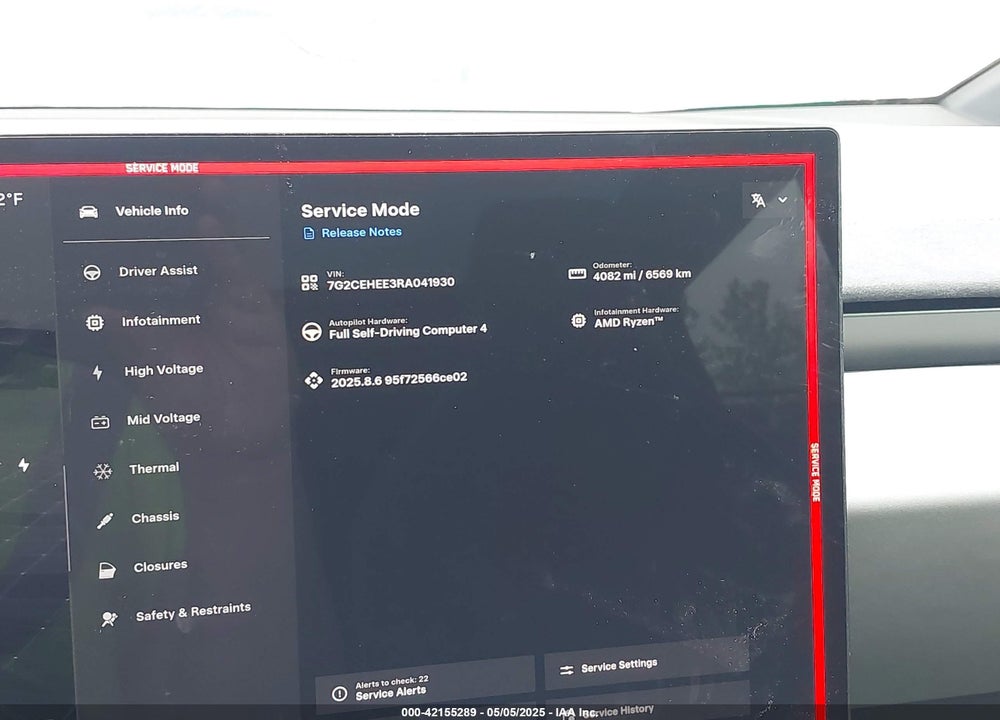 2024 TESLA CYBERTRUCK CYBERBEAST VIN: 7G2CEHEE3RA041930