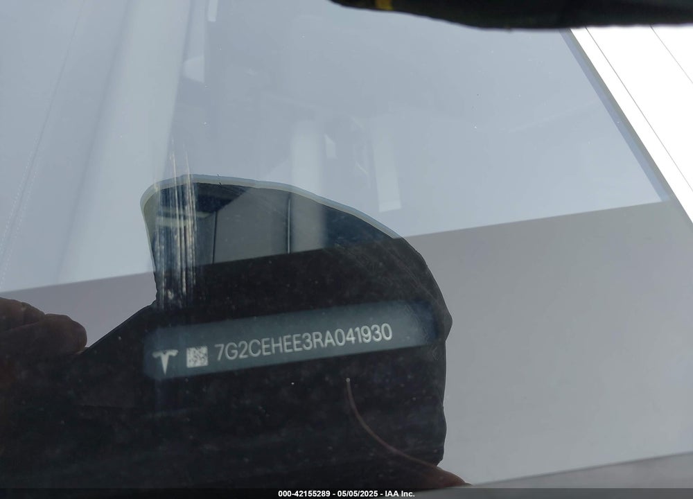 2024 TESLA CYBERTRUCK CYBERBEAST VIN: 7G2CEHEE3RA041930