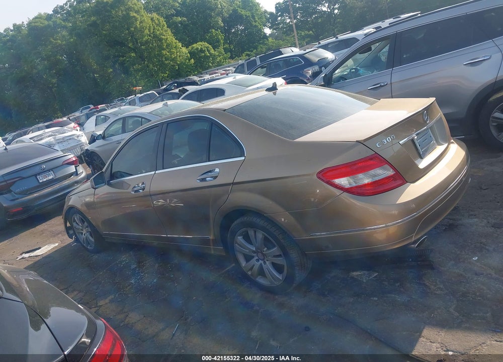 2010 MERCEDES-BENZ C VIN: WDDGF5EB2AR120776