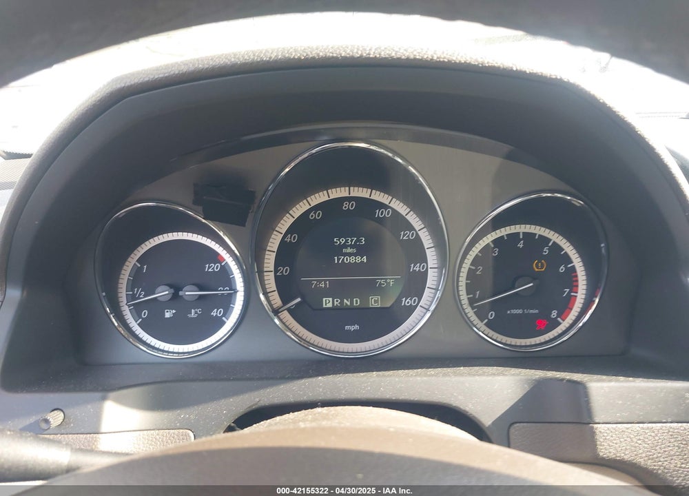 2010 MERCEDES-BENZ C VIN: WDDGF5EB2AR120776
