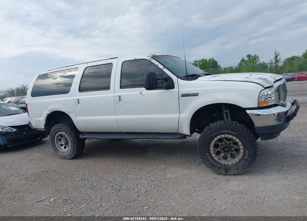 2001 FORD EXCURSION XLT VIN: 1FMNU41S21EC73183