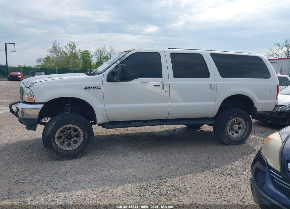 2001 FORD EXCURSION XLT VIN: 1FMNU41S21EC73183