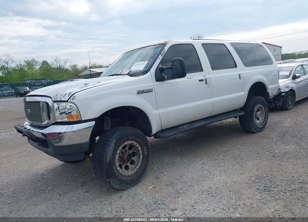 2001 FORD EXCURSION XLT VIN: 1FMNU41S21EC73183