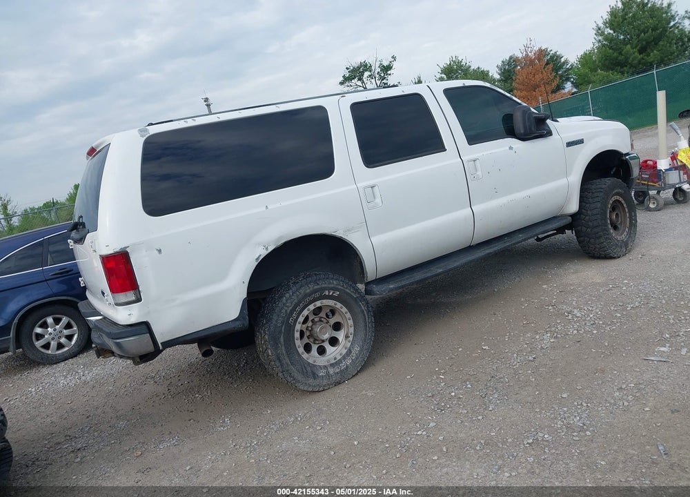 2001 FORD EXCURSION XLT VIN: 1FMNU41S21EC73183