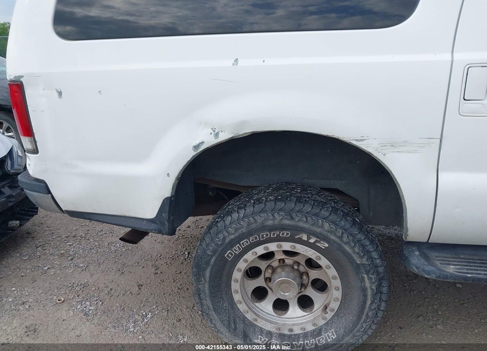 2001 FORD EXCURSION XLT VIN: 1FMNU41S21EC73183