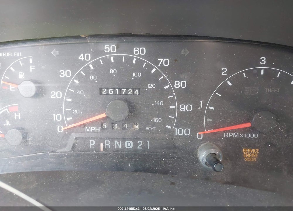2001 FORD EXCURSION XLT VIN: 1FMNU41S21EC73183