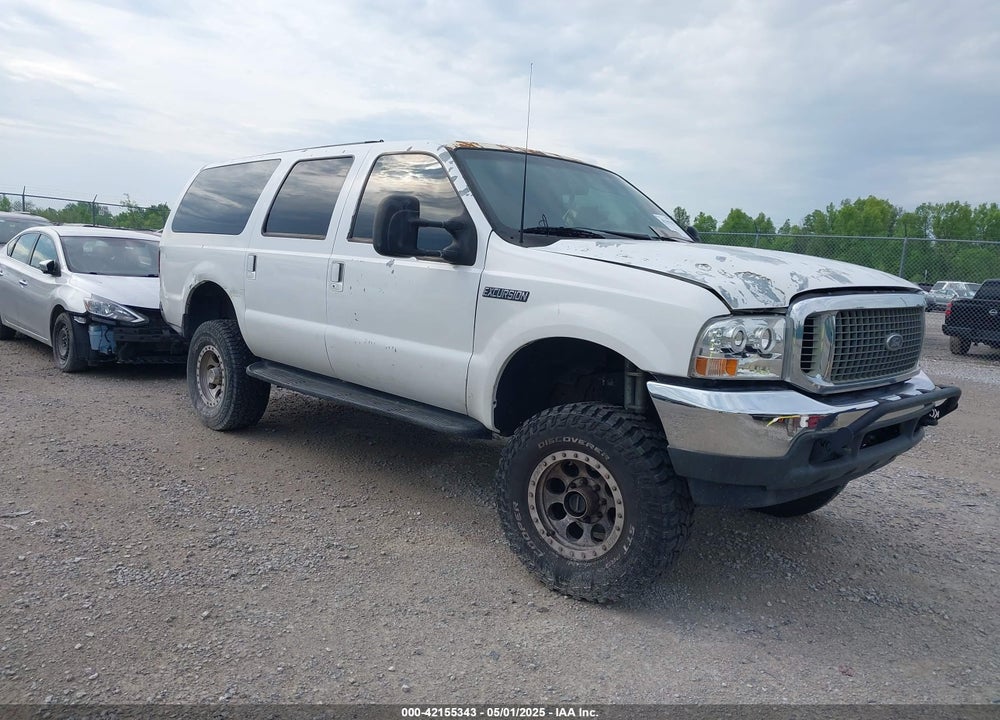 2001 FORD EXCURSION XLT VIN: 1FMNU41S21EC73183