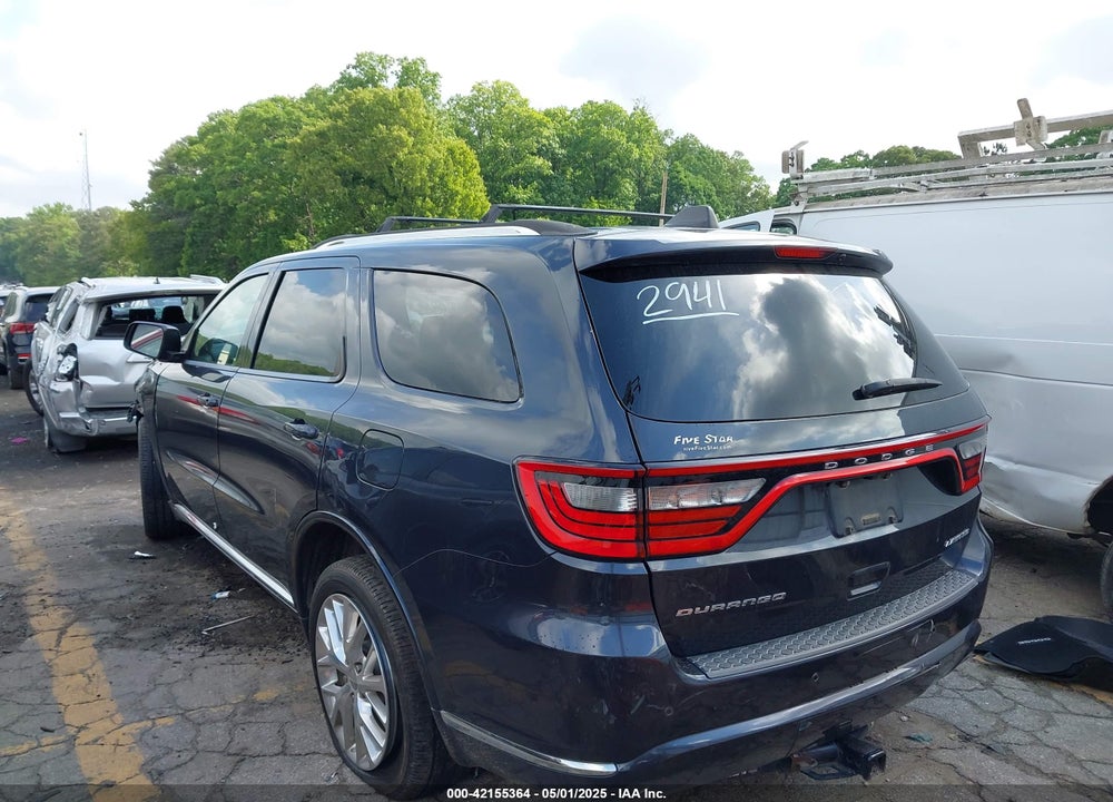 2016 DODGE DURANGO VIN: 1C4RDHDG2GC432941