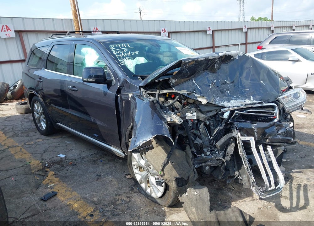 2016 DODGE DURANGO VIN: 1C4RDHDG2GC432941