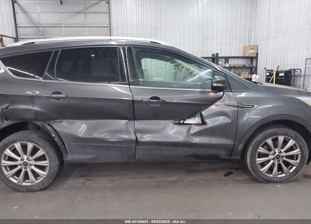 2017 FORD ESCAPE TITANIUM VIN: 1FMCU9J97HUE52448