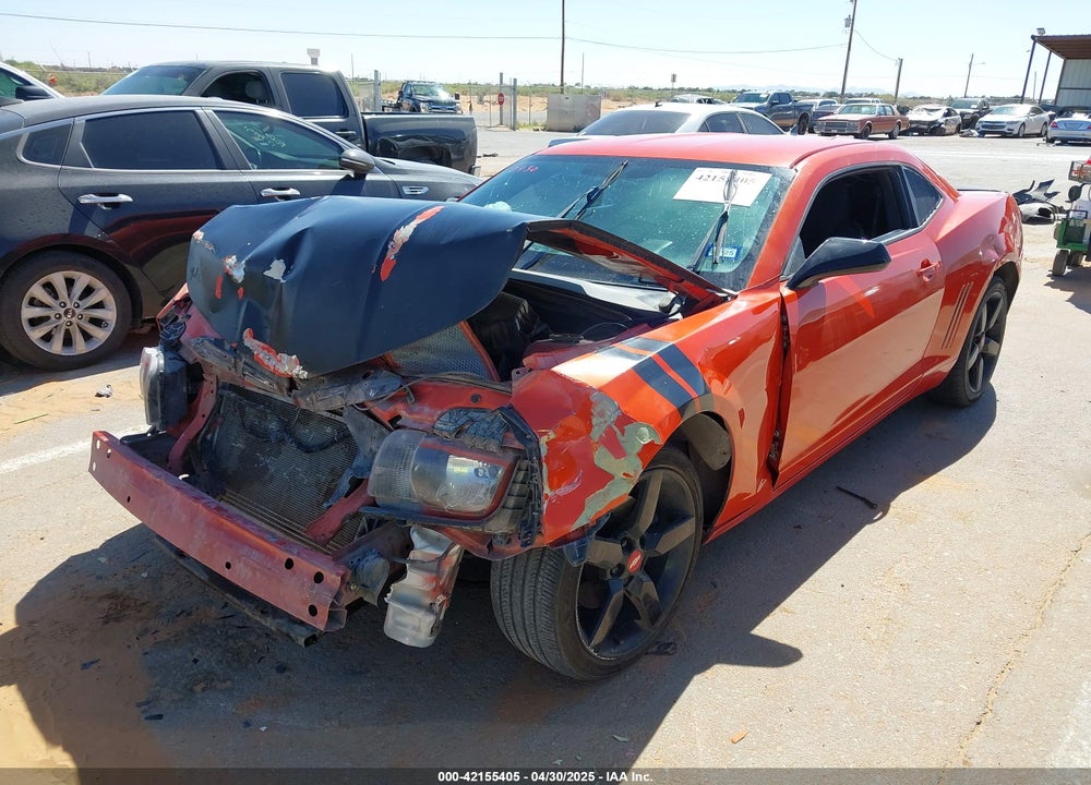 2013 CHEVROLET CAMARO 1LT VIN: 2G1FB1E36D9113761