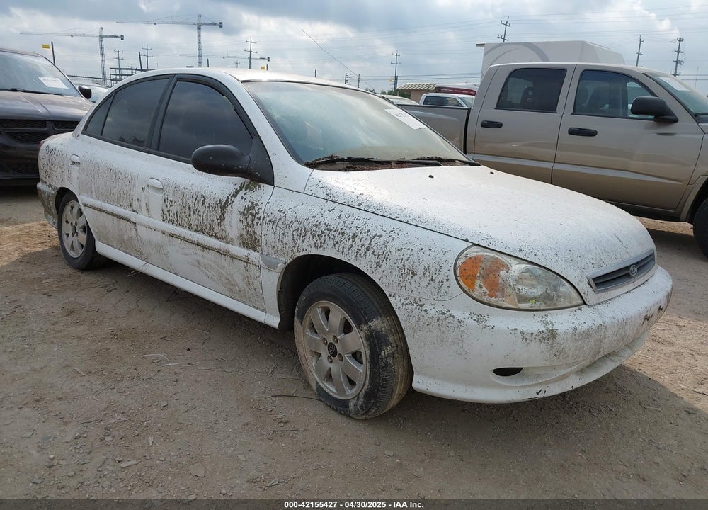 2002 KIA RIO VIN: KNADC123326189892