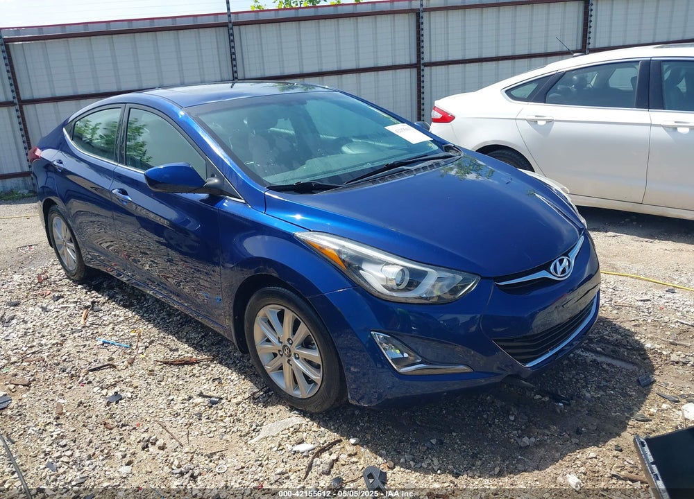 2015 HYUNDAI ELANTRA VIN: 5NPDH4AE7FH592603