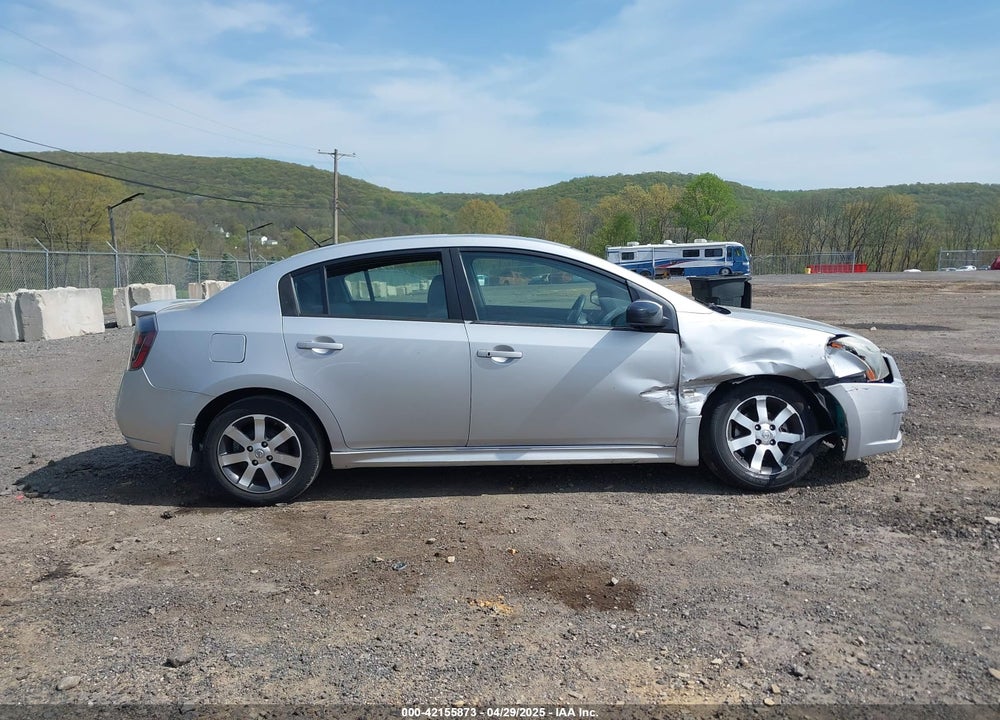 2012 NISSAN SENTRA 2.0 SR VIN: 3N1AB6AP8CL736384