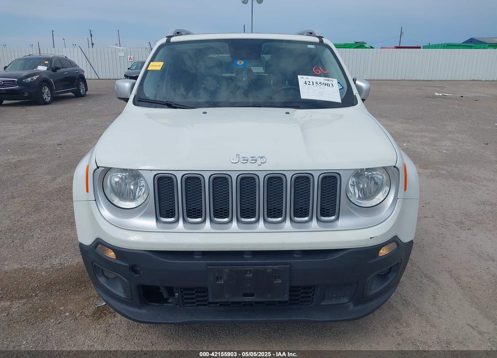 2017 JEEP RENEGADE LIMITED FWD VIN: ZACCJADB6HPE93491