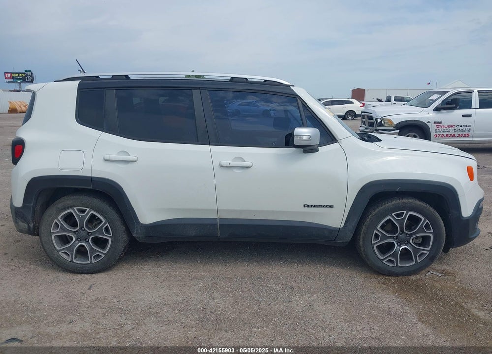 2017 JEEP RENEGADE LIMITED FWD VIN: ZACCJADB6HPE93491