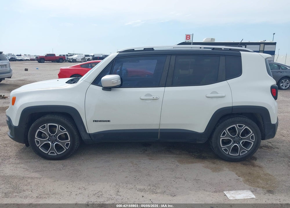 2017 JEEP RENEGADE LIMITED FWD VIN: ZACCJADB6HPE93491