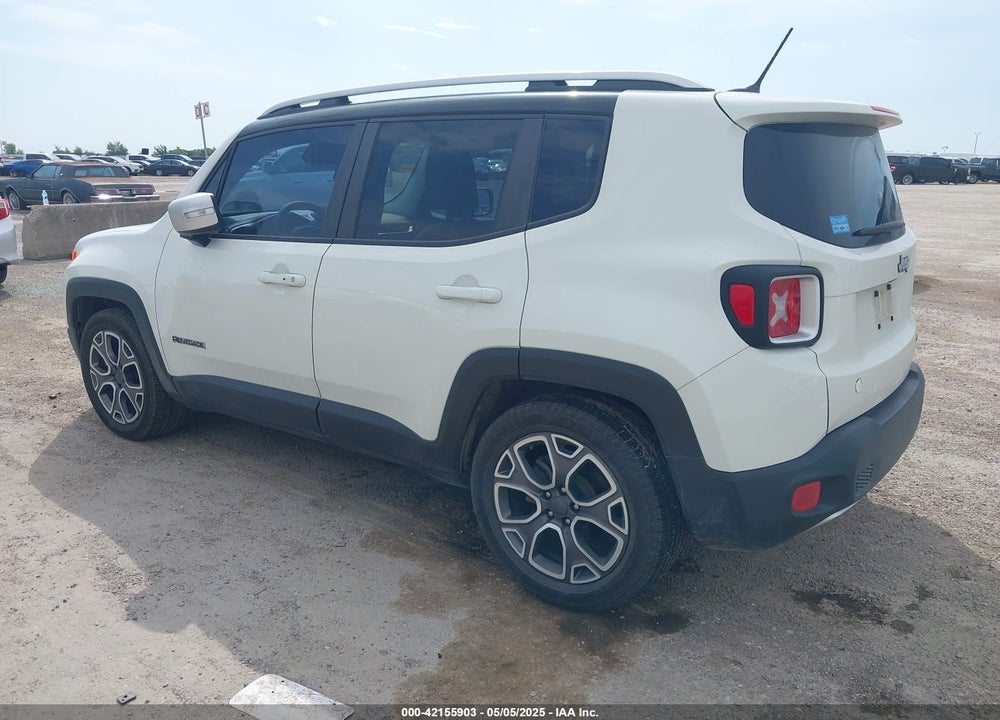 2017 JEEP RENEGADE LIMITED FWD VIN: ZACCJADB6HPE93491