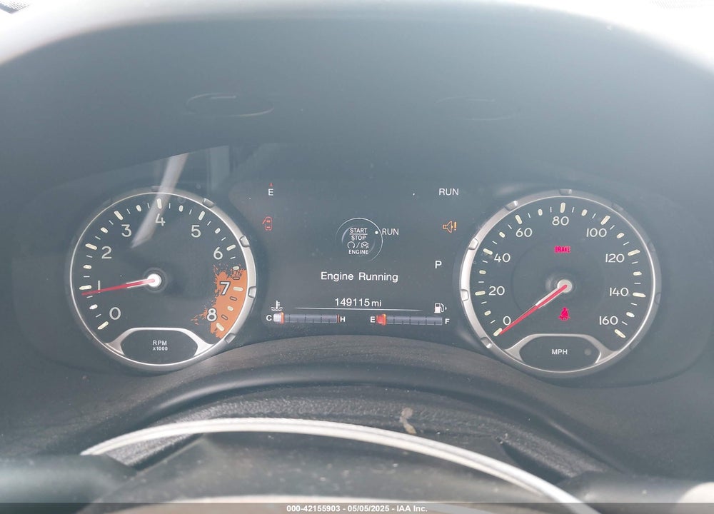 2017 JEEP RENEGADE LIMITED FWD VIN: ZACCJADB6HPE93491