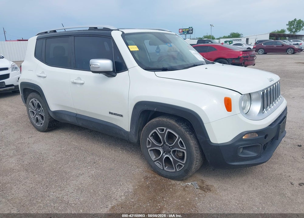 2017 JEEP RENEGADE LIMITED FWD VIN: ZACCJADB6HPE93491