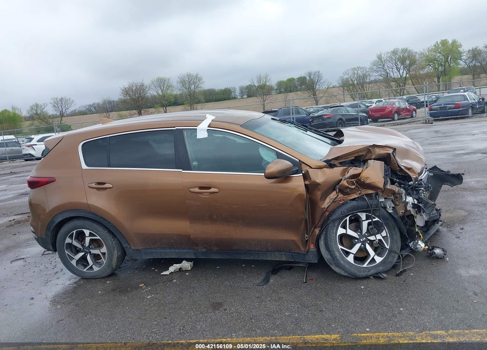 2021 KIA SPORTAGE VIN: KNDPM3AC2M7854658