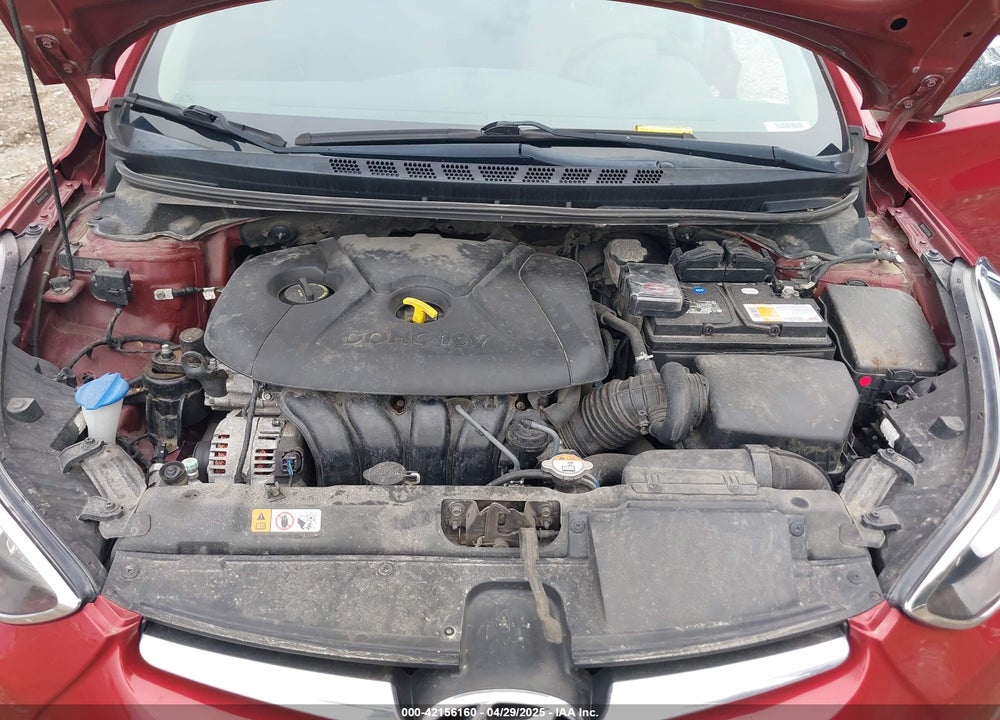 2016 HYUNDAI ELANTRA VIN: 5NPDH4AE7GH776196
