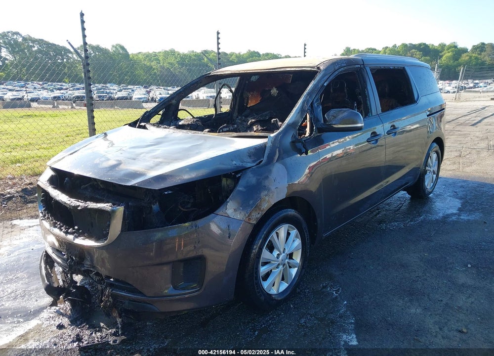 2016 KIA SEDONA VIN: KNDMB5C18G6158980