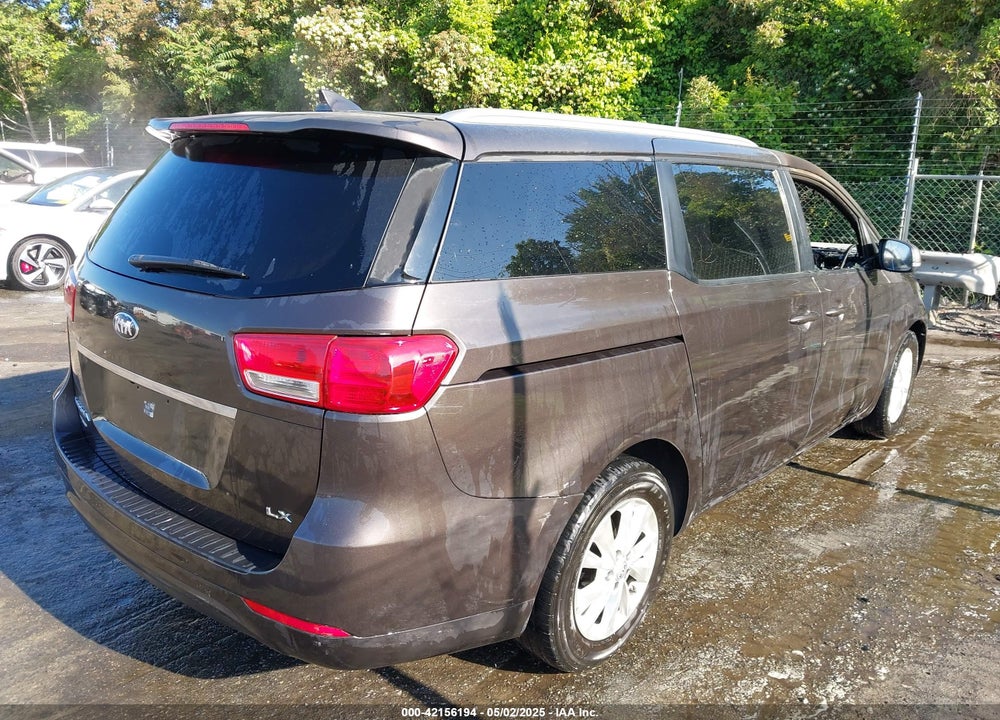 2016 KIA SEDONA VIN: KNDMB5C18G6158980