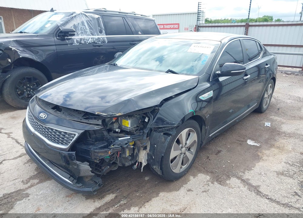 2015 KIA OPTIMA HYBRID EX VIN: KNAGN4AD9F5091562