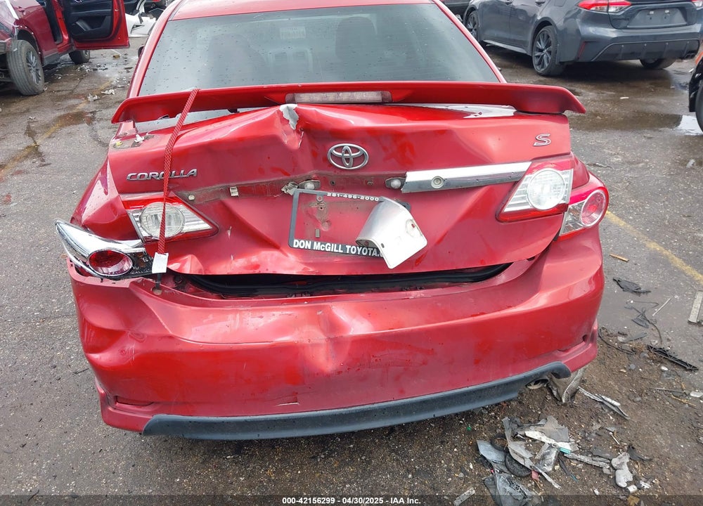 2011 TOYOTA COROLLA VIN: 2T1BU4EE7BC751470