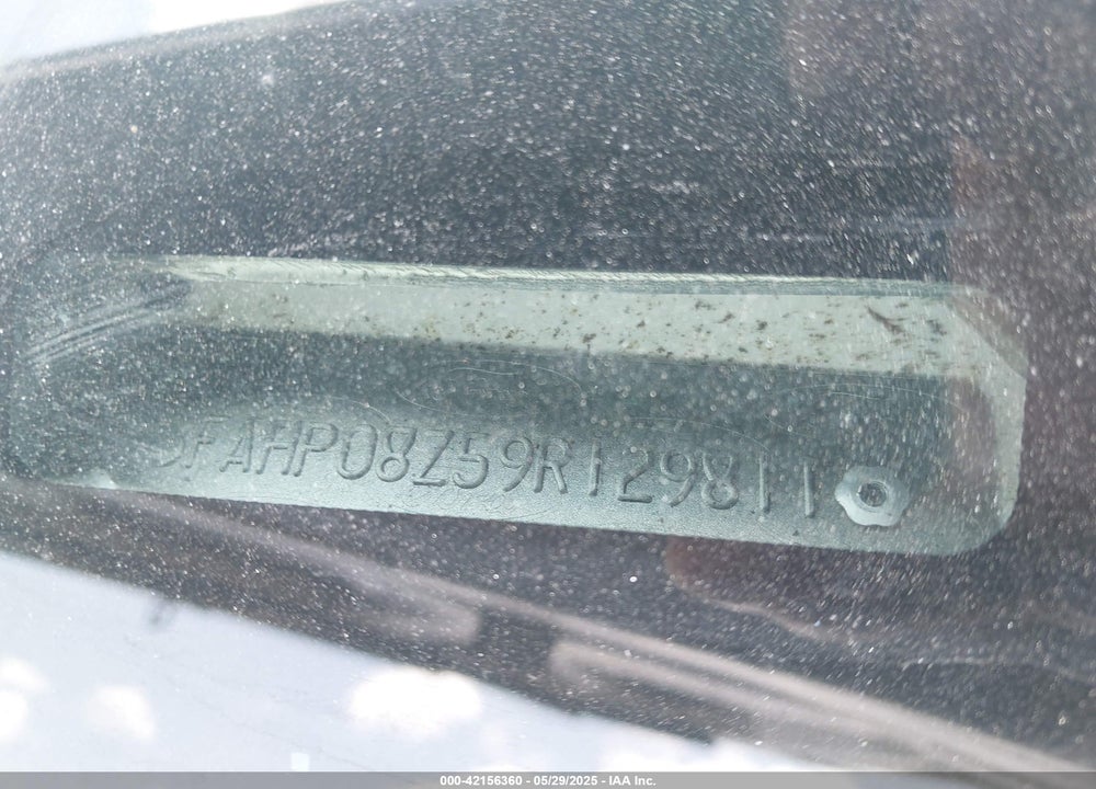 2009 FORD FUSION SEL VIN: 3FAHP08Z59R129811