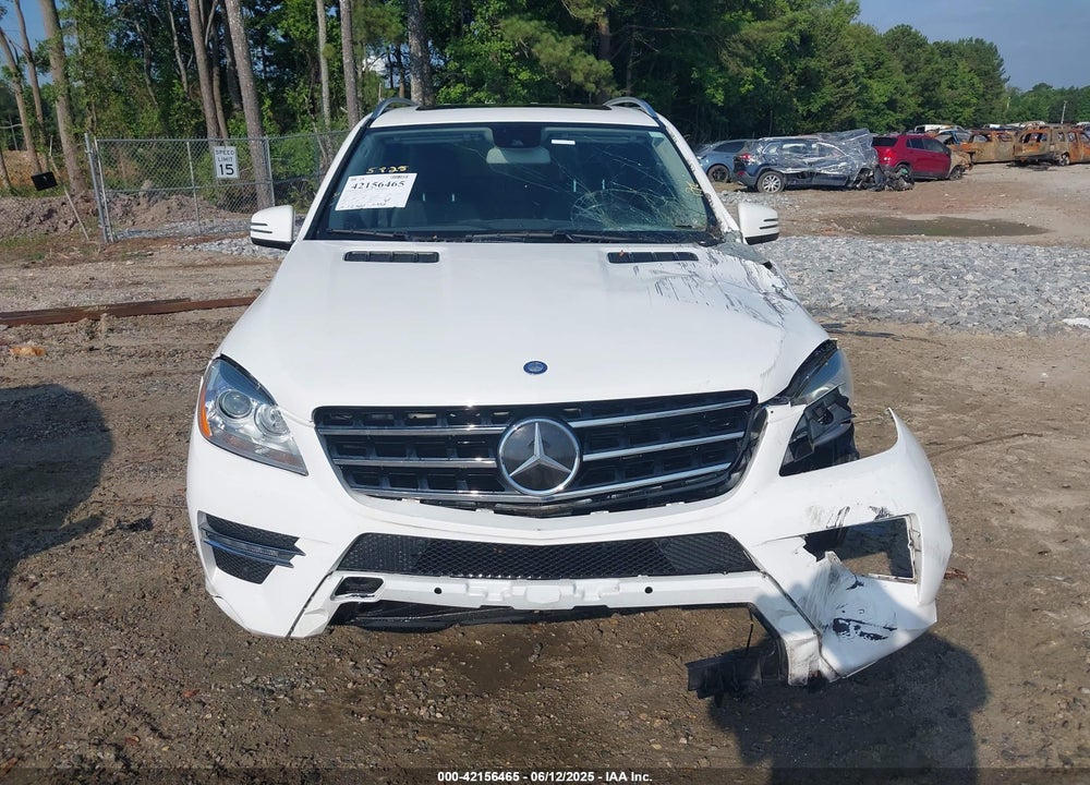 2015 MERCEDES-BENZ ML 350 4MATIC VIN: 4JGDA5HB8FA555696