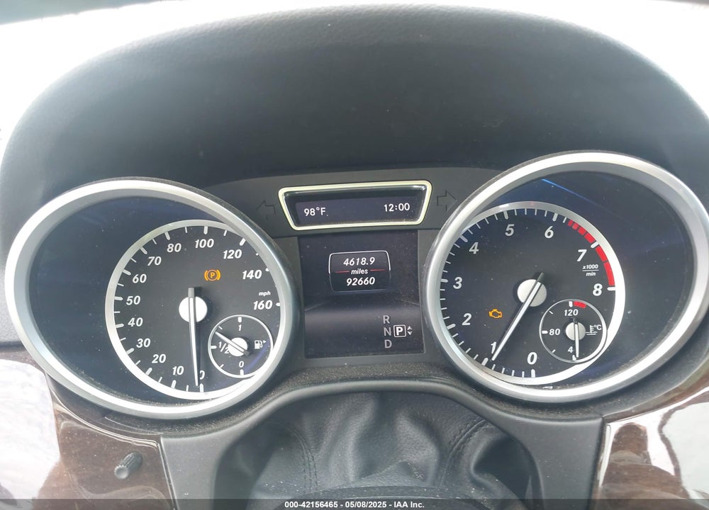 2015 MERCEDES-BENZ ML 350 4MATIC VIN: 4JGDA5HB8FA555696