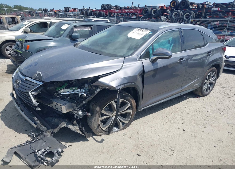 2016 LEXUS RX VIN: 2T2BGMCAXGC005914