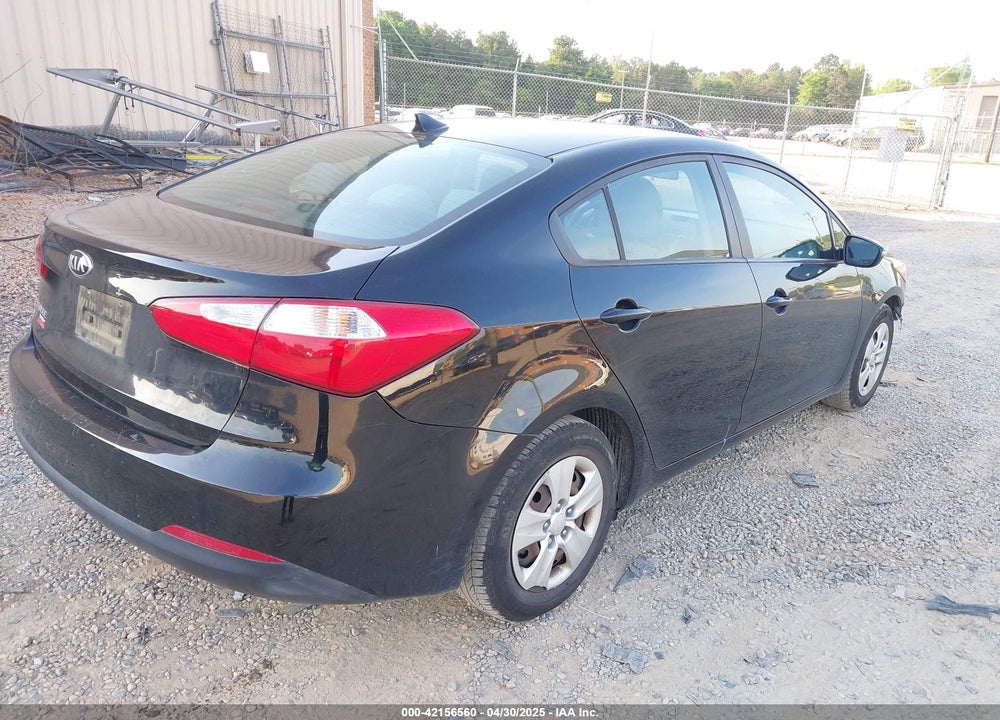 2016 KIA FORTE VIN: KNAFX4A6XG5552745