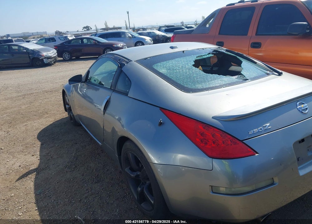 2006 NISSAN 350Z TOURING VIN: JN1AZ34E16M352252