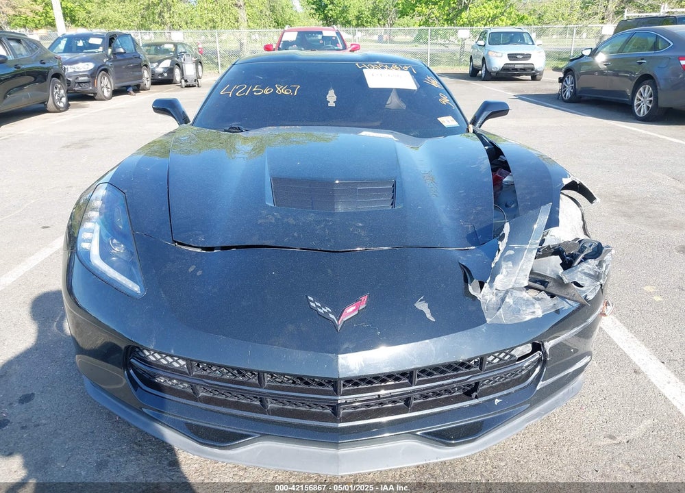2017 CHEVROLET CORVETTE VIN: 1G1YA2D74H5119714